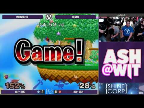 Joey + Lumo vs Nox + ORLY - ASH@WIT #110 Melee Doubles Bracket