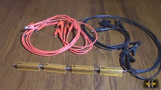 Dunzy 8 Pcs 14 G Jumper Wires  & LM YN 100 Watt 2 Ohm & 5 Ohm 5% Wirewound Resistors -GREAT QUALITY!