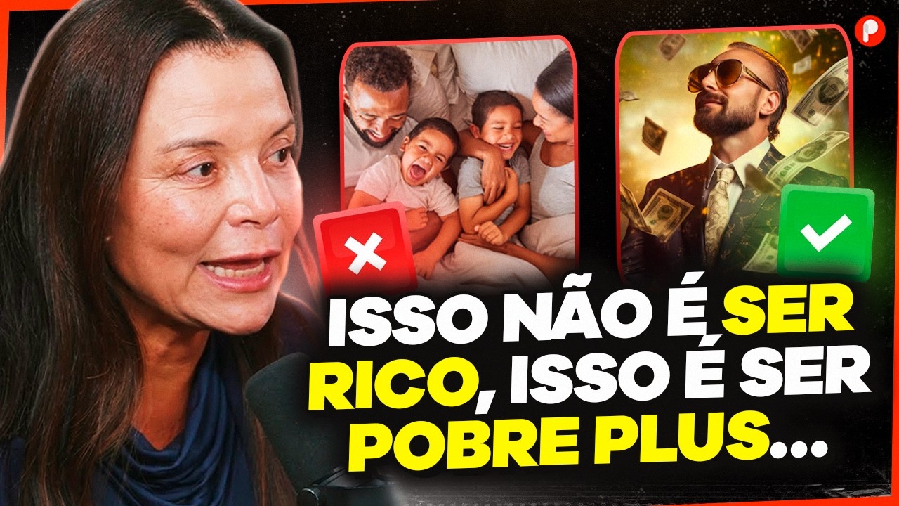 A DIFERENÇA ENTRE SER RICO E SER "POBRE PLUS" (Andréa Vermont)