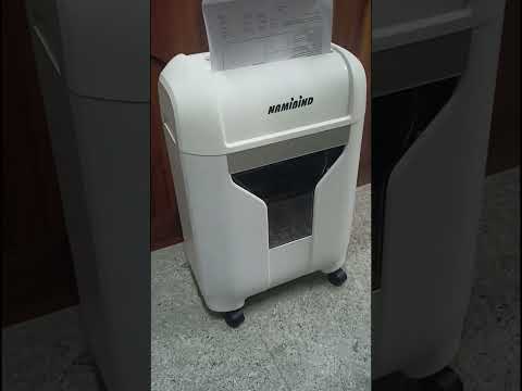 15 Sheet Cross Cut Paper Shredder Can Shred CD, Credit Card & Paper, 20L Bin Office & Home Use