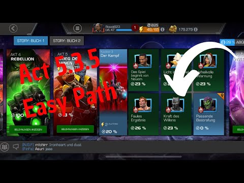 Act 5.3.5 Easy Path | MCOC Free To Play Project!