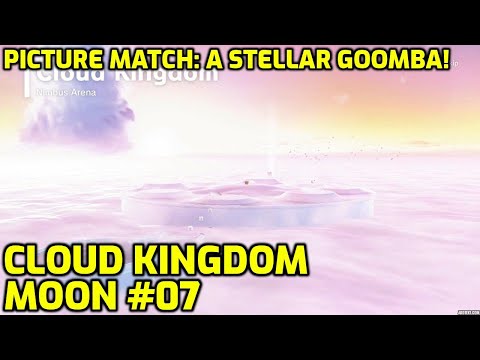 Super Mario Odyssey - Cloud Kingdom Moon #07 - Picture Match: A Stellar Goomba!
