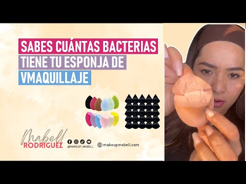 🥴 Sabes cuántas bacterias tiene tu esponja de maquillaje 😵‍💫🤮🤢