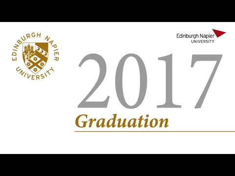 Edinburgh Napier University | Graduation 2017 | Wednesday October 25th