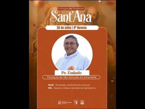 4ª NOVENA | FESTA DE SENHORA SANT'ANA 2026 | PARAMOTI/CE.