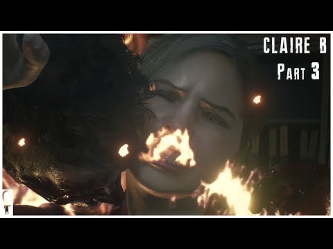 It's CRAMPED IN HERE - Part 3 - Resident Evil 2 Remake Full Playthrough - Let's Play - Re 2 Claire B