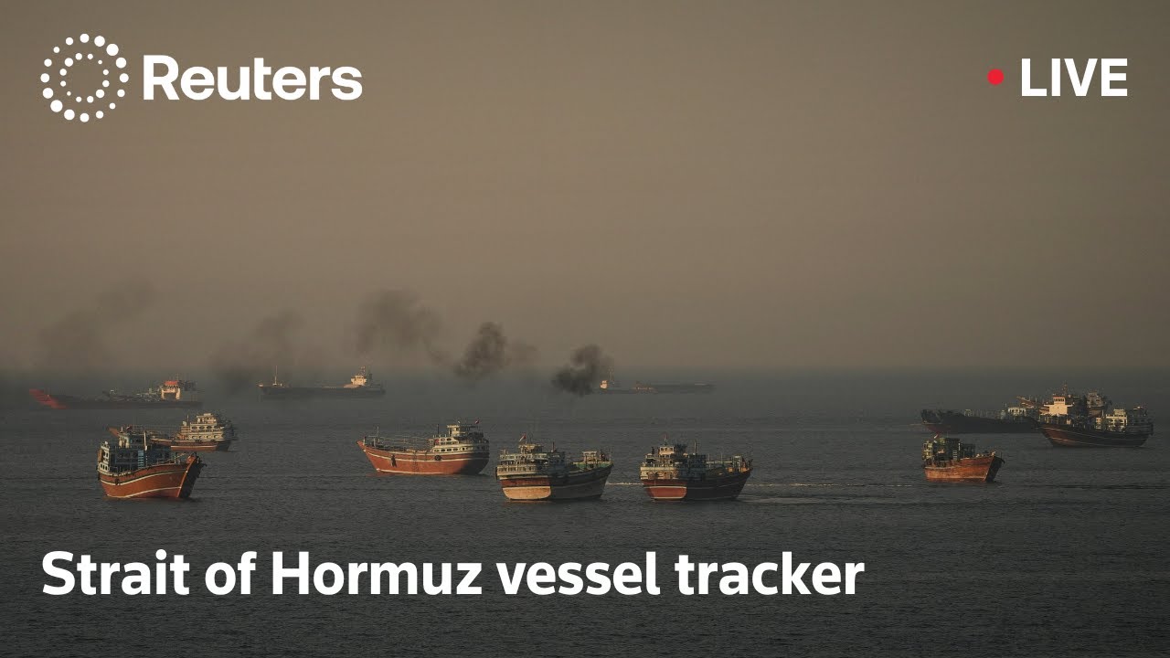 Video | LIVE: Strait of Hormuz vessel tracker as US, Iran reach framework peace deal