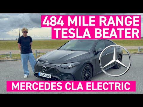 Mercedes FINALLY beats the Tesla Model 3? Mercedes CLA EQ 250+ first drive review