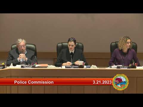 3.21.2023 Police Commission