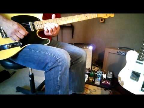 Danocaster Blackguard - Voodoo Nocaster Bridge PU Overdriven