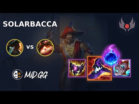 MID.GG: [ solarbacca ] Gangplank TOP vs Teemo | NA GRANDMASTER | LOL Season 2025