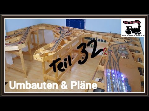 Part 32 Model Railway Layout Construction - Modifications & Plans of the Model Railway Layout