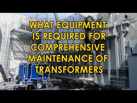 Transformers maintenance with CMM, BV and Mojave Heat units