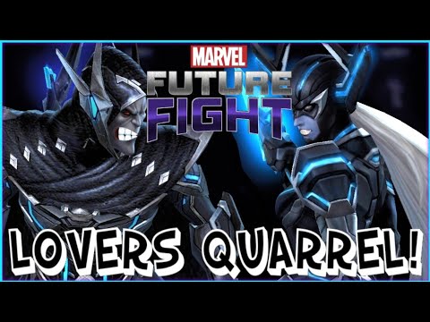 The strongest spouse! Corvus vs. Proxima. Marvel Future Fight