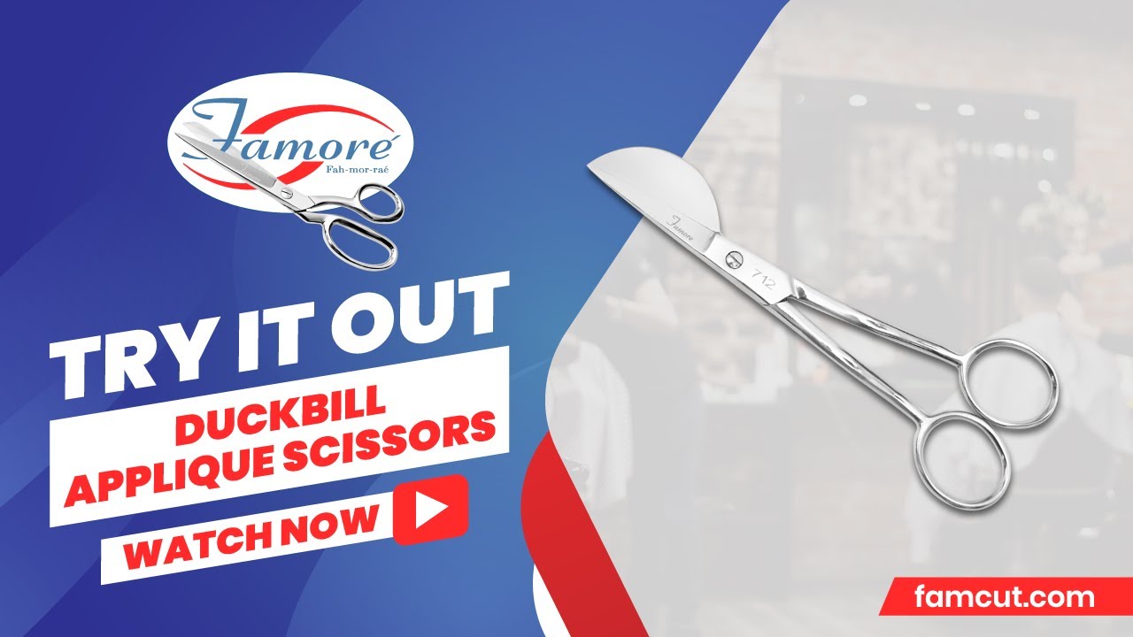 Famore Applique Scissors Tutorial