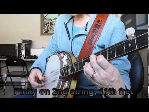 Banjo - How to Play Foggy Mountain Breakdown High Break