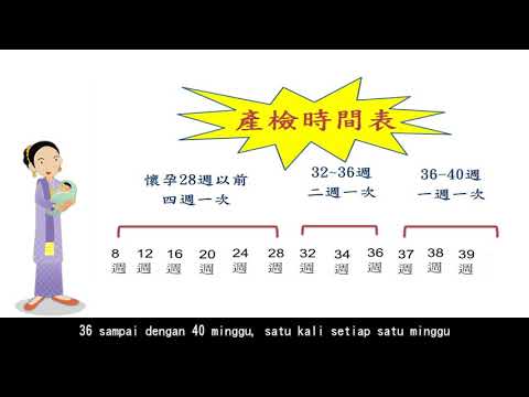 印尼語版-孕產婦及嬰幼兒照護系列影片