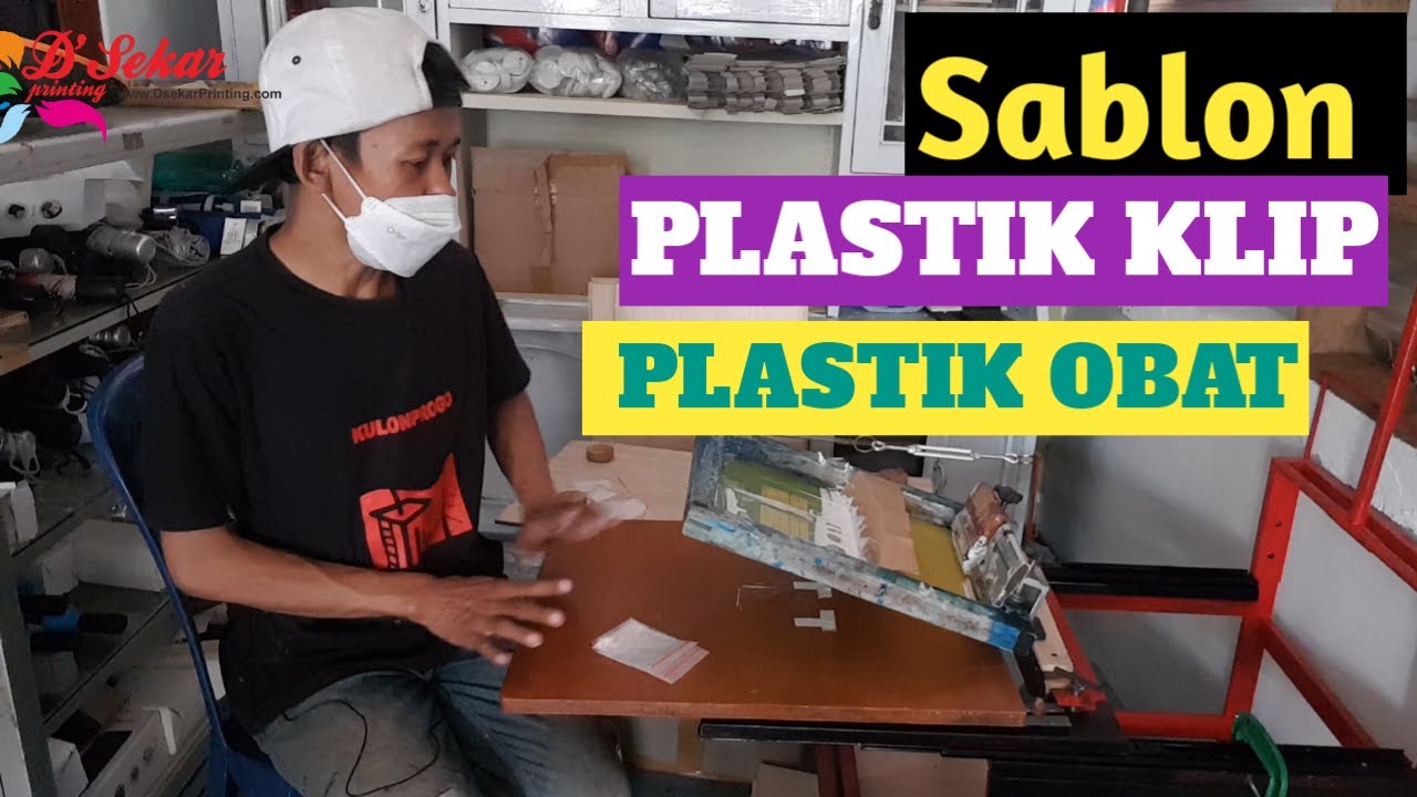 SABLON PLASTIK KLIP UNTUK ukuran kecil plastik klip obat