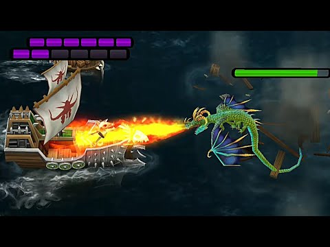 Fireworm Princess VS Fleet 30 - Defend Berk - Dragons:Rise of Berk