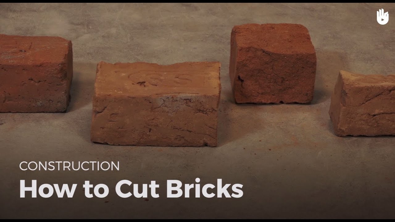 How to Cut Bricks How to Be a Mason Sikana