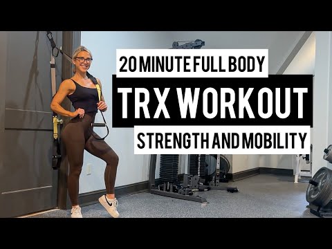 20 Minute Full Body TRX Workout | Strength and Mobility | Low Impact
