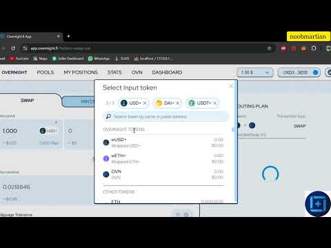 Maximize Your Crypto with Overnight Finance s Swap and Zap-in Features!✨