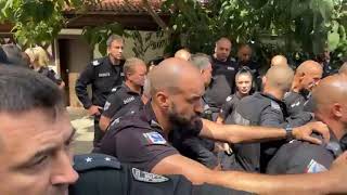  Напрежение пред зимните сараи на Доган в "Бояна" и сблъсъци с полицията 