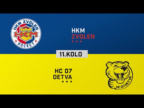 11.kolo HKM Zvolen - HC 07 Detva HIGHLIGHTS