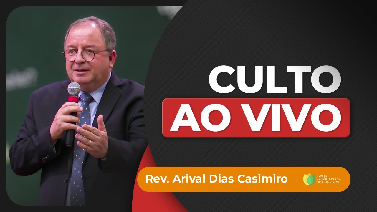 EBD das 9:30 | 16/02/25 | AO VIVO - Igreja Presbiteriana de Pinheiros | Pr. Arival Dias Casimiro
