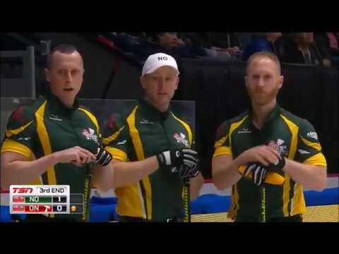 2018 Brier. Five great takeouts by Brad Jacobs