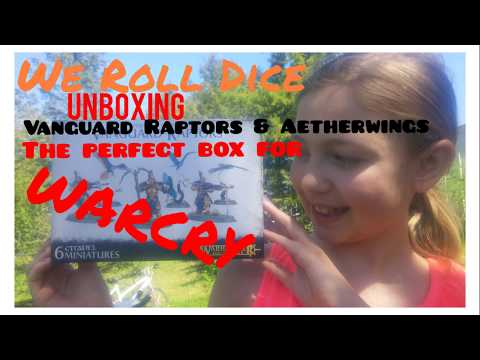UNBOXING: STORMCAST ETERNALS, VANGAURD-RAPTORS perfect box for WARCRY