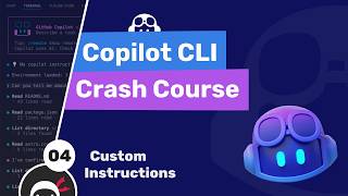 Copilot CLI Tutorial #4 - Custom Instructions