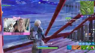 STPeach Gets Into A Intense Fortnite Build Battle