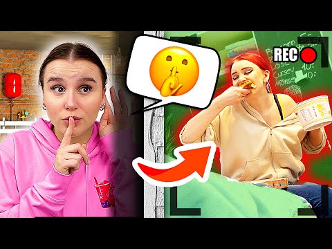 Schwester HEIMLICH im Zimmer BEOBACHTEN 🏡🤫 (ihr Geheimnis) - Celina