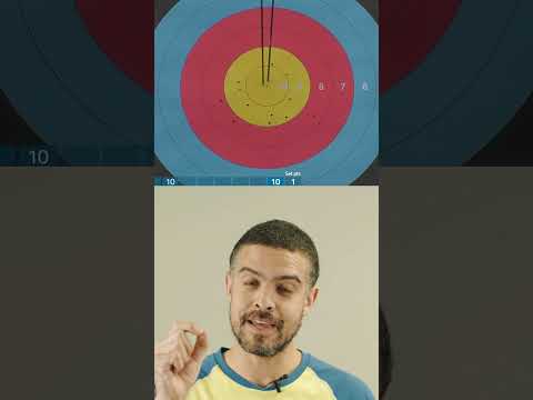 Olympic archers don’t aim at the middle of the target | #ArcheryinParis