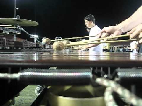 John B. Alexander Mighty Bulldog Band 2010 Marimba 1 POV