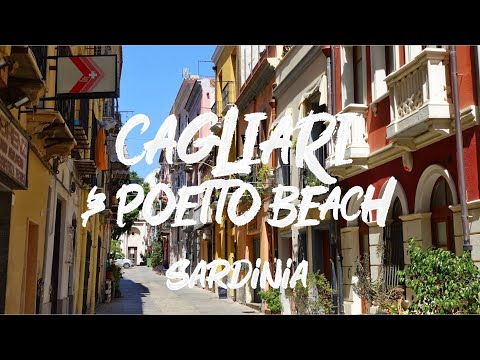 CAGLIARI & POETTO BEACH – Sardinia 🇮🇹 [Full HD]
