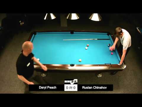Daryl Peach (GBR) - Ruslan Chinakhov (RUS). Quaterfinal. Stavanger Open 9-ball 2015