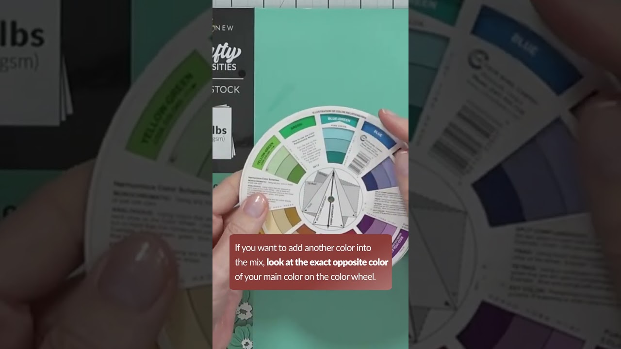 Always remember the color theory