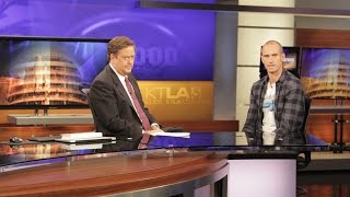 Wippa stitches up Fitzy on live TV in LA