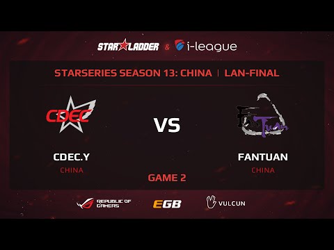 CDEC.Y vs FanTuan, StarSeries 13 China, Game 2