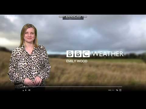 Emily Wood BBC South news weather 12-08-2018 - 60 FPS