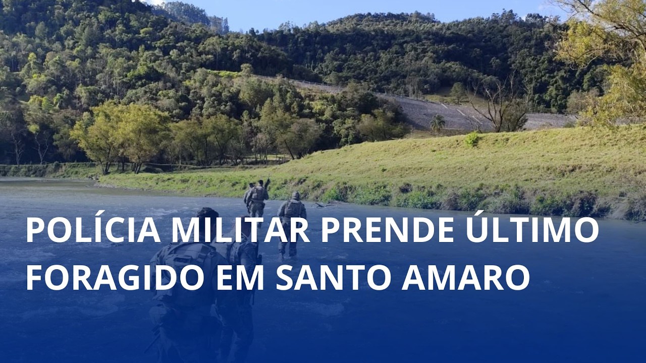 Capturado: último foragido do ataque a banco em Rio do Oeste é preso