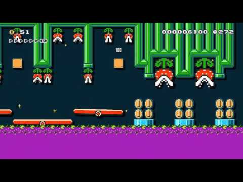 Mario Maker 2 Level of the Week Top10: Poisonous Pipeline