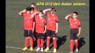 Sezon açılışı AFA U12'den ... Galibiyet pozu ...