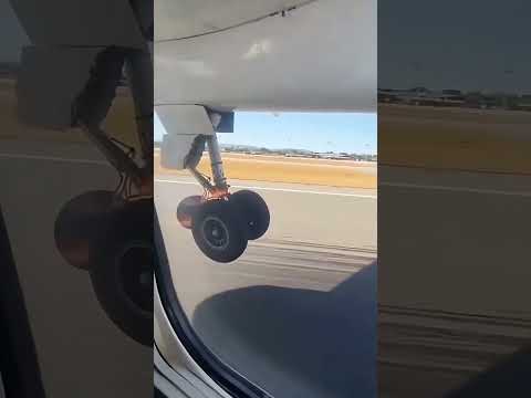 The Moment Tires Touch Down During Emergency 🤯