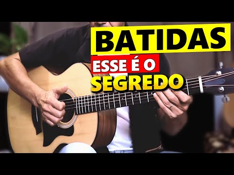 SE APRENDER ISSO vai tocar muitas musicas - O SEGREDO DAS BATIDAS - Prof. Sidimar Antunes🎸