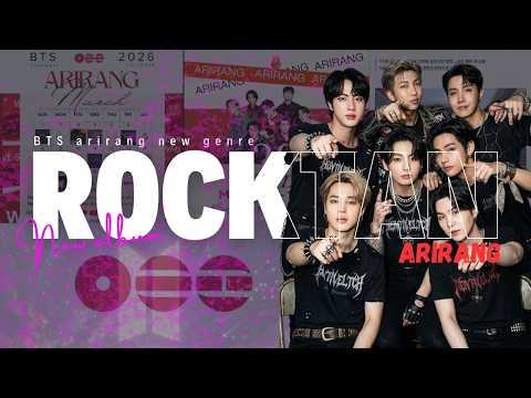 “Rocktan Era?” BTS ARIRANG Listed as Rock/Pop Ahead of March 20 Comeback
