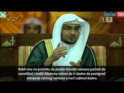 Sheikh Saleh Awad Al Mughamisi   Tri važna savjeta za Lejletul Kadr   YouTube