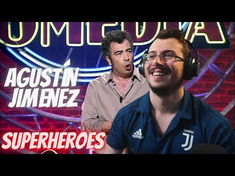 Italiano reacciona a Agustín Jiménez - Superheroes